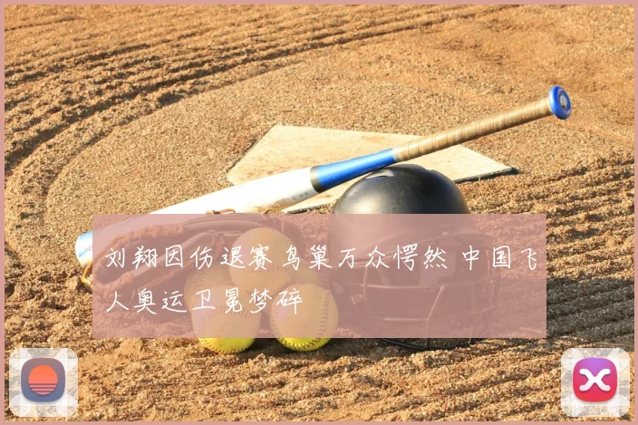 刘翔因伤退赛鸟巢万众愕然 中国飞人奥运卫冕梦碎